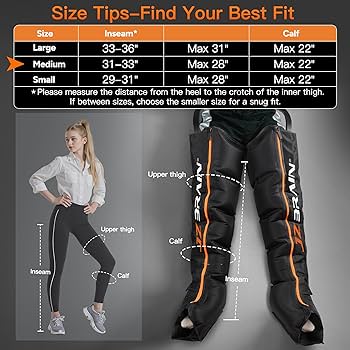 Amazon.com: JZBRAIN Air Compression Leg Recovery Boots : Dual
